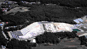 草津一般廃棄物処分場(全景写真)